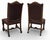 Henredon Vintage Henredon High-Back Leather Dining Chairs - a Pair For Sale - Image 4 of 12
