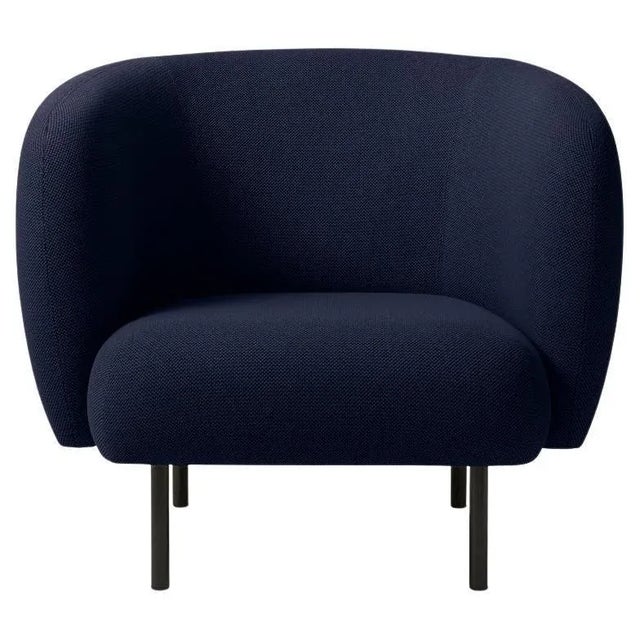Patricia Urquiola Cape Lounge Chair in Steel Blue by Warm Nordic For Sale - Image 4 of 4