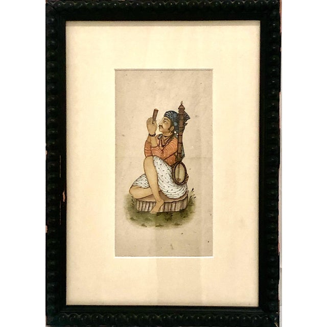 This series of five Indian miniature paintings dates to the 19th century, when India transitioned from being governed by...