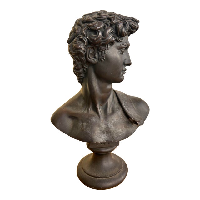 Vintage Bust of Michelangelo's "David" Estate of Bernie Madoff For Sale