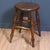 Wood Antique Windsor Stool, 1700s For Sale - Image 7 of 7