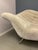 Beautiful chaise longue by Hans Hartl for Eugen Schmidt, Soloform 5008 series from the 1950s. High-quality, short-sheared...