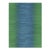 Rug & Kilim’s Contemporary Kilim in Blue and Green Stripes and Geometric Pattern For Sale