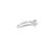 Not Yet Made - Made To Order Chic Heart Cut Diamond Chevron Ring for Proposal in 18k White Gold Size 7 For Sale - Image 5 of 13