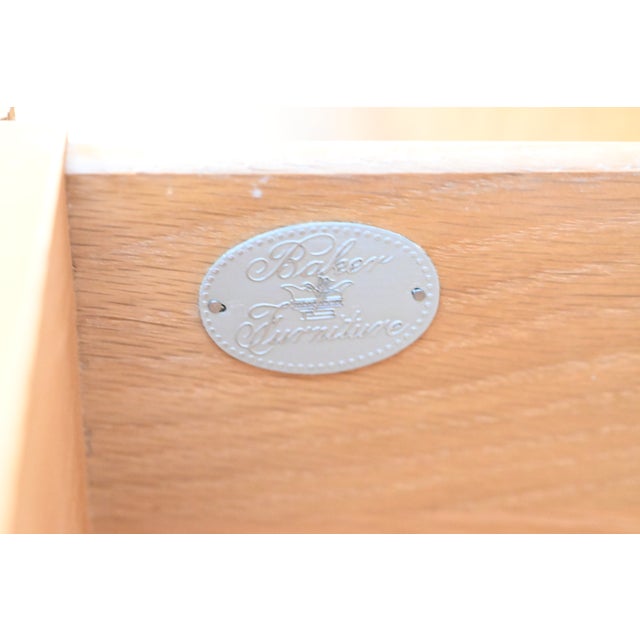 Baker Furniture Asian-Inspired Hollywood Regency Wardrobe Dresser For Sale - Image 17 of 17