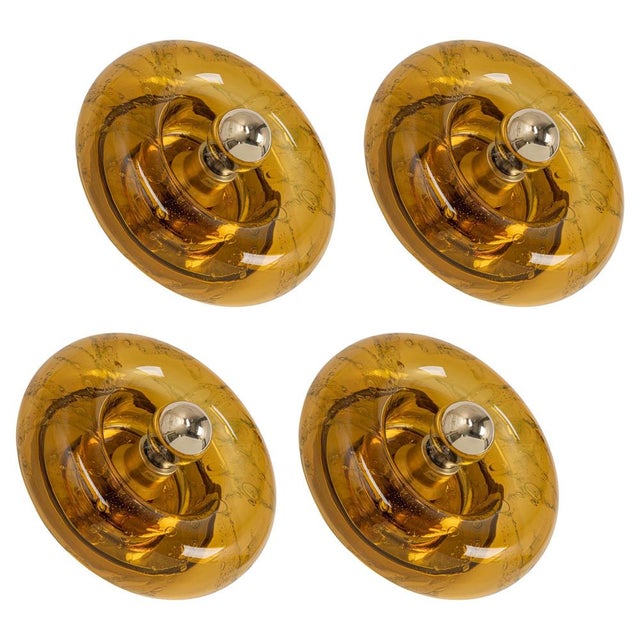 Smoked Glass Wall Light by Doria, Germany, 1960s For Sale - Image 11 of 11