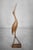Mid-Century Modern Danish Mid-Century Modern Wood Crane Figurine, 1960s For Sale - Image 3 of 11