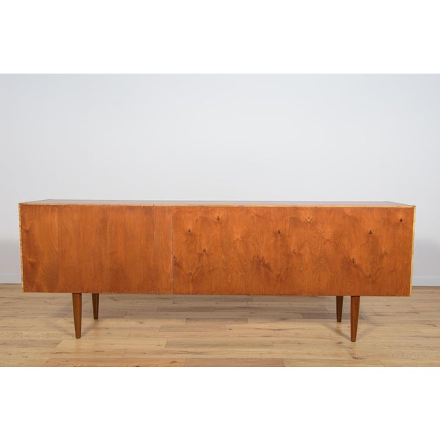 Brown Mid-Century Teak Sideboard by Nils Jonsson for Hugo Troeds, Sweden, 1960s For Sale - Image 8 of 18