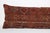 Early 20th Century Antique Vintage Tribal Handwoven Wool Lumbar Pillow -16'' X 46'' For Sale - Image 5 of 11