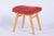 Maker: Západoslovenské nábytkárské závody in Bratislava This stool / ottoman is an excellent exemplar of post-war Mid-...