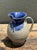 Ceramic Vintage Drip Glazed Ceramic Pitcher For Sale - Image 7 of 12