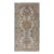 Layered Medallion Vintage Turkish Area Rug Oushak 2'10"x5'8" For Sale