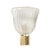 Mid-Century Hand-Blown Murano Fluted Pulegoso Glass Sconce by Barovier & Toso For Sale - Image 9 of 13