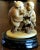 Exquisite Hand Carved Netsuke Figurine of Two Men Travelers For Sale - Image 11 of 12