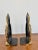 Hollywood Regency Vintage Newport Virginia Metalcrafters Pineapple Brass Bookends- A Pair For Sale - Image 3 of 6