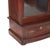 Brass Rj Horner Mahogany Bow Front Bookcase Circa 1890 For Sale - Image 8 of 18