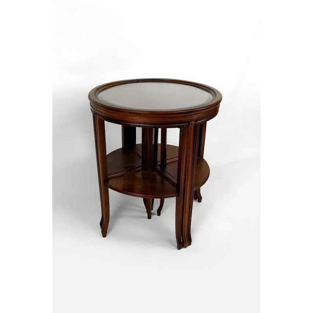 Vintage Art Nouveau Nesting Tables by Louis Majorelle, 1910, Set of 2 For Sale - Image 12 of 12