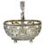 Empire Style Silver & Crystal Swing-Handle Basket /Sphinx Decoration, C. 1820 For Sale - Image 10 of 18