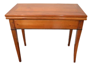 Empire Fruitwood Folding Game Table - Early 1800's
