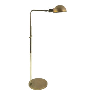 Adjustable Brass Pharmacy Lamp For Sale
