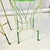 1970s Vintage Boho Chic Italian Ice Cream Cafe Indoor Outdoor Bar Stools Convertible Drinks Tables - A Pair For Sale - Image 4 of 18