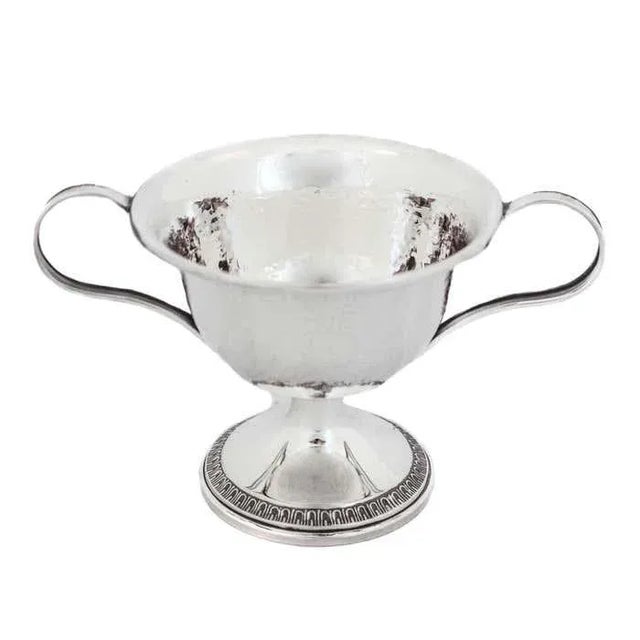 Sterling Silver Arts and Crafts Cream & Sugar - A Pair For Sale - Image 4 of 8