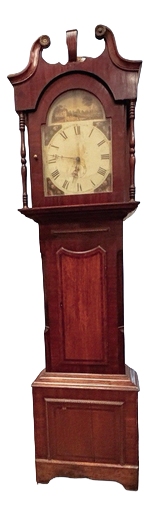 Longcase Clock in Wood