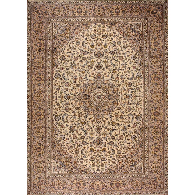 Middle Eastern Hand-Knotted Rug For Sale - Image 11 of 11