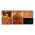 Three Vintage Photoengraved Copper Letterpress Printing Plates For Sale