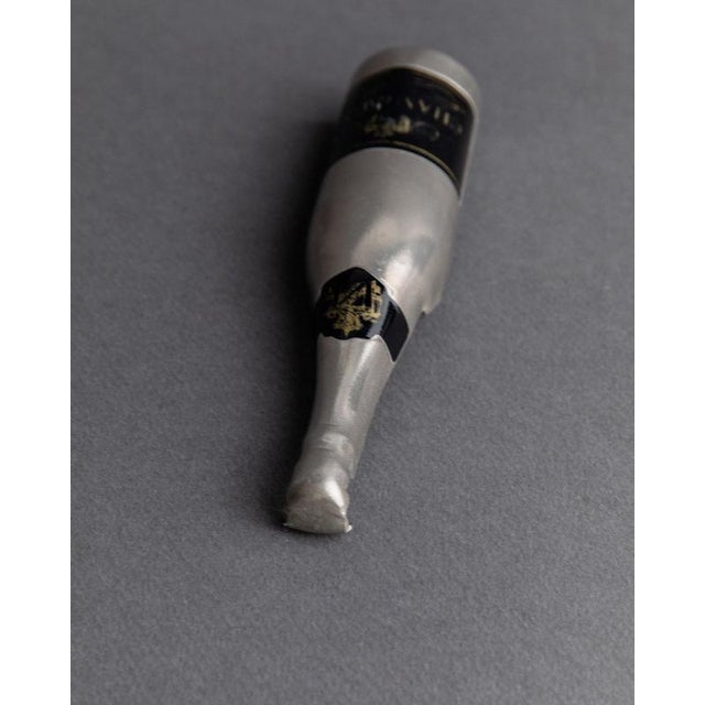 Silver Antique French Metal Bottle Opener, 1910s For Sale - Image 8 of 11