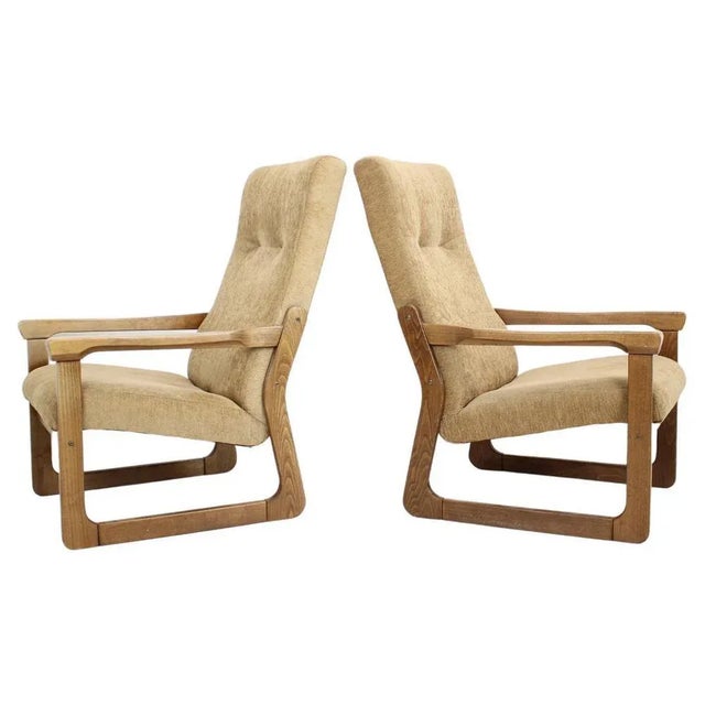 Set of Armchairs, Czechoslovakia, 1990s For Sale - Image 14 of 14