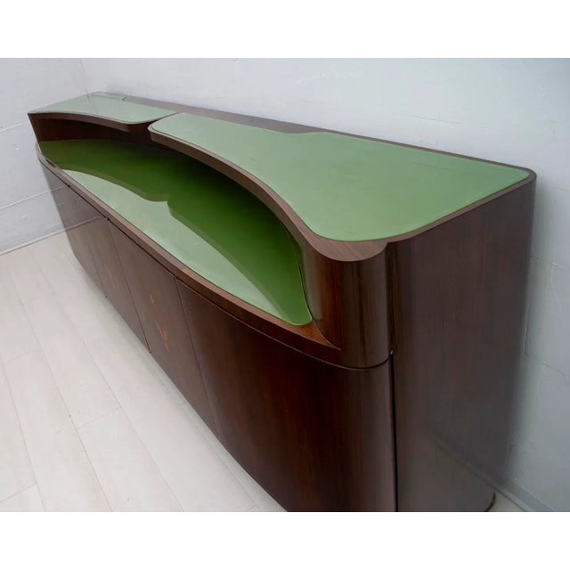 Walnut Sideboard by Vittorio Dassi for Dassi Mobili Moderni Lissone, 1950s For Sale - Image 6 of 18