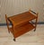 Mid-Century Serving Trolley Bar Trolley Walnut/Black, 1960s For Sale - Image 11 of 11