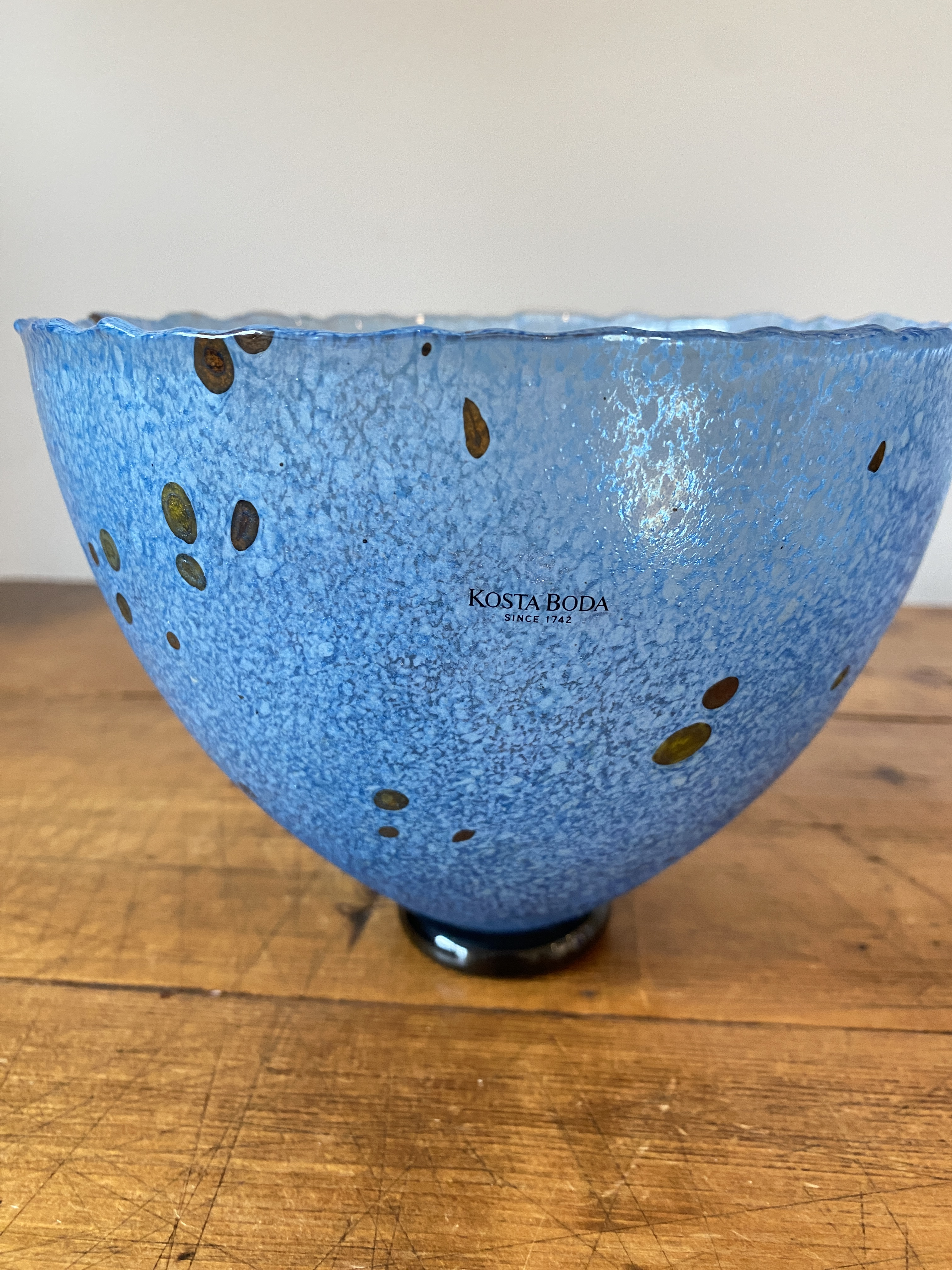 Kosta Boda Art Bowl by Bertil Vallien, 1996 | Chairish