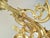 Antique French Louis XV Three-Light Chandelier in Bronze, 1890s For Sale - Image 9 of 11