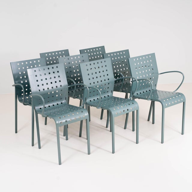 Mirandolina Chairs by Pietro Arosio for Zanotta, 1990s, Set of 8 For Sale - Image 13 of 13