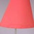 Ceramic Floor Lamp with Red Fabric Hood from Francois Chatain, France, 1970s For Sale - Image 11 of 15