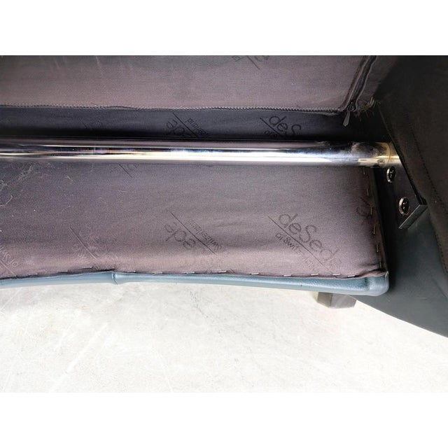DS 50 Armchair in Dark Green Leather from de Sede, 1990s-2000s For Sale - Image 13 of 14
