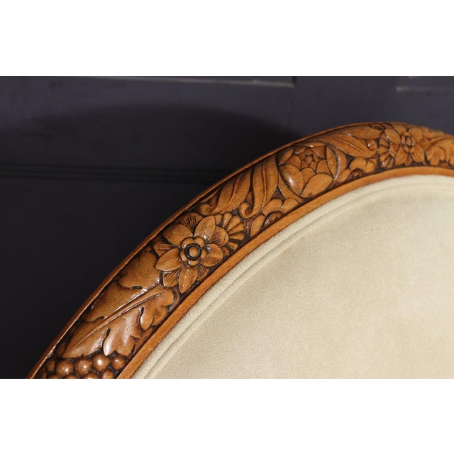 Set of French Art Deco Armchairs by Paul Follot, 1925 For Sale - Image 13 of 18