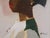Mid-Century Modern 'The Quiet Within' Swedish Figurative Portrait Oil Painting, Framed For Sale - Image 10 of 12
