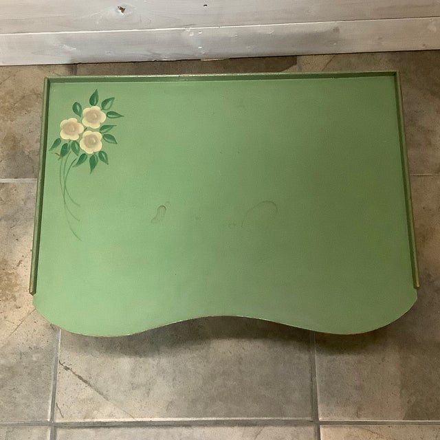 Mid 20th Century Vintage General Wood Products Tilt Top Tray Chairish