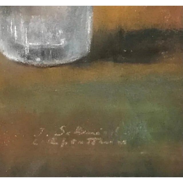 Modern Judith Schmid-L'Eplattenier, Colliers de perles, Pastel For Sale - Image 3 of 7