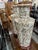 Ceramic Vintage Pink Porcelain Cherry Blossom Lamps, a Pair For Sale - Image 7 of 11