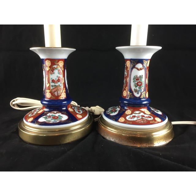 Frederick Cooper Imari Style Porcelain Candlestick Table ...