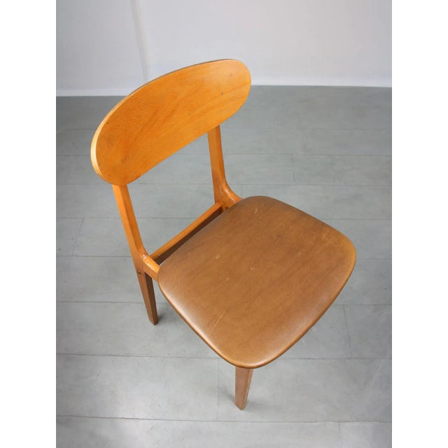 Vintage Italian Leatherette Dining Chairs, Set of 3 For Sale - Image 13 of 18