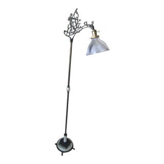 1920s Art Deco Figural Floor Lamp For Sale