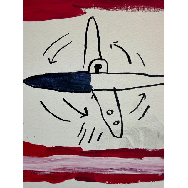 White Jean Michel Basquiat (1960-1988), Untitled, 1985, Copyright Estate of Jean Michel Basquiat, Licensed by Artestar New York, Printed in the Uk. For Sale - Image 8 of 11