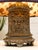 Mid 20th Century Vintage Ornate Table Lamps With Velvet Shades - Pair For Sale - Image 5 of 6