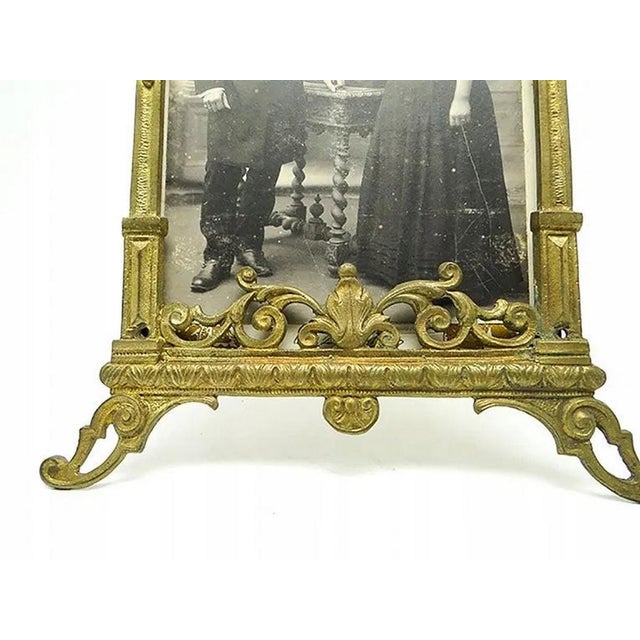 Antique Eclectic Frame with Glass, 1890s, in Very Good conditions. Designed before 1890