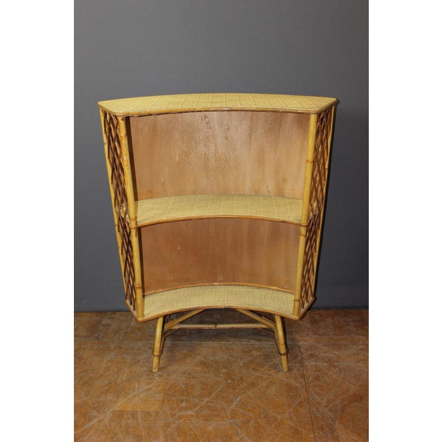 Vintage Rattan Bar, 1970 For Sale - Image 8 of 13